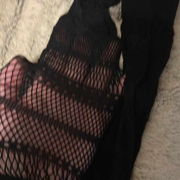 Never worn stay up thigh highs, stockings for garter belt, knee highs, slippers. - Picture 3 of 6